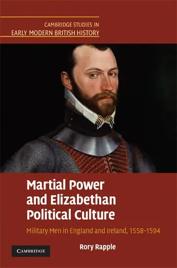 Cover of Martial Power and Elizabethan Political Culture