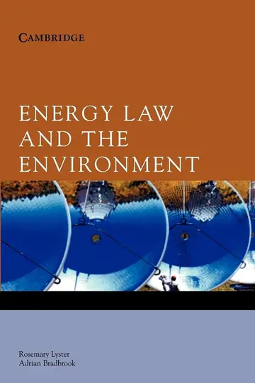 Cover of Energy Law and the Environment