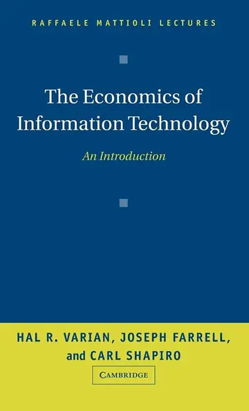 Cover of Economics of Information Technology