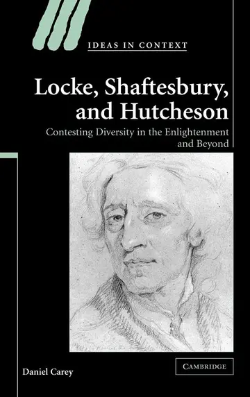 Cover of Locke, Shaftesbury, and Hutcheson