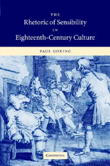 Cover of The Rhetoric of Sensibility in Eighteenth-Century Culture