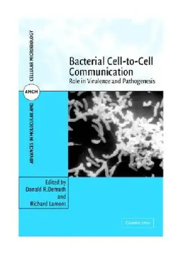 Cover of Bacterial Cell-to-Cell Communication