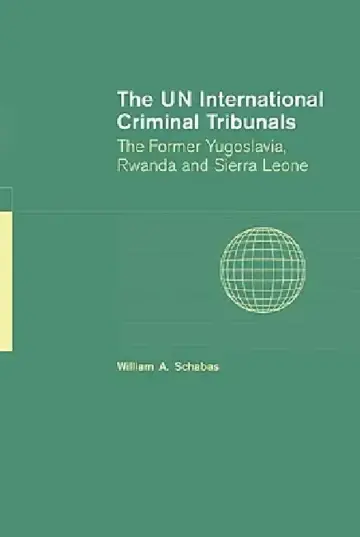 Cover of The Un International Criminal Tribunals