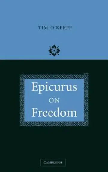 Cover of Epicurus on Freedom