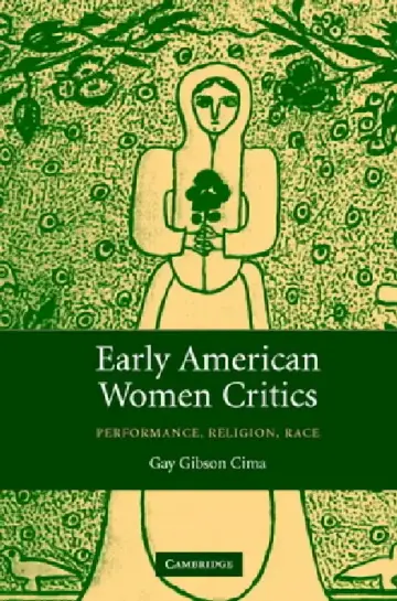 Cover of Early American Women Critics