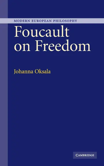 Cover of Foucault on Freedom