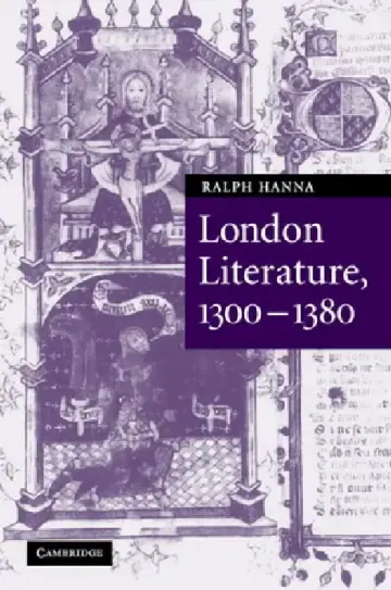 Cover of London Literature, 1300-1380