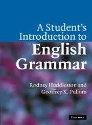Cover of A Student's Introduction to English Grammar