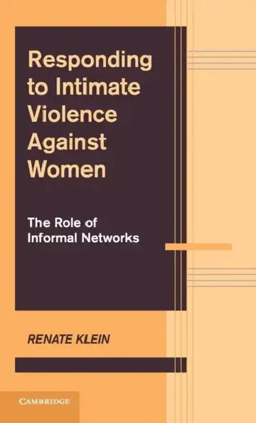 Cover of Responding to Intimate Violence against Women