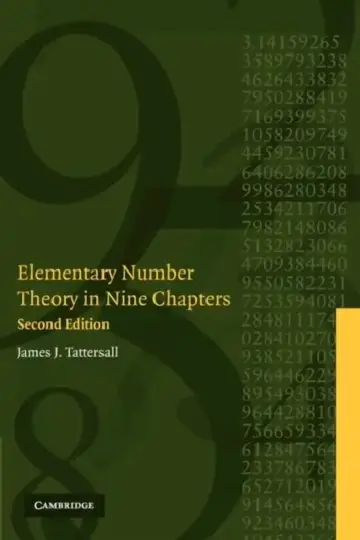 Cover of Elementary Number Theory in Nine Chapters