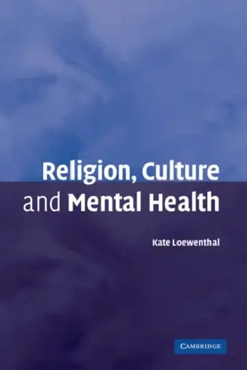 Cover of Religion, Culture and Mental Health