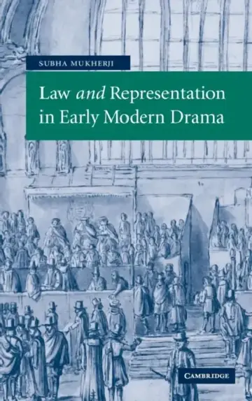 Cover of Law and Representation in Early Modern Drama