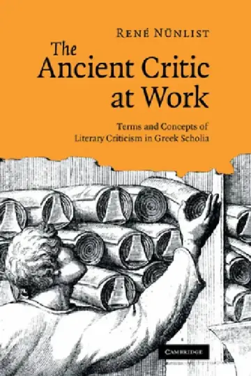 Cover of The Ancient Critic at Work