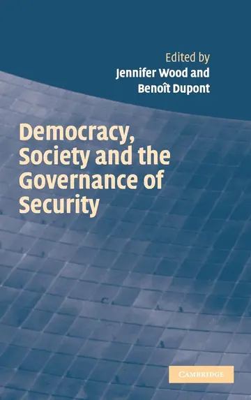 Cover of Democracy, Society and the Governance of Security