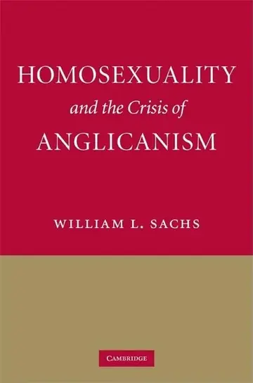 Cover of Homosexuality and the Crisis of Anglicanism