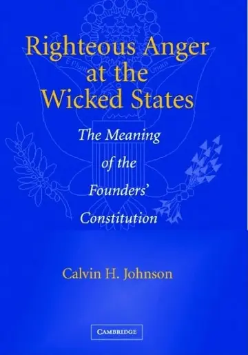Cover of Righteous Anger at the Wicked States