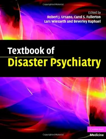 Cover of Textbook of Disaster Psychiatry