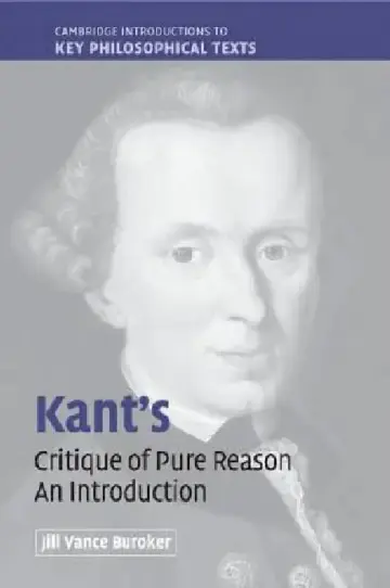 Cover of Kant's 'Critique of Pure Reason'