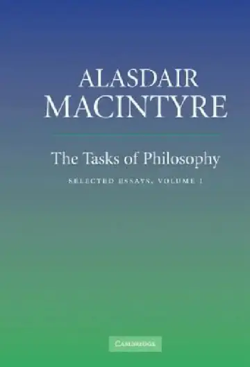 Cover of The Tasks of Philosophy, Volume 1