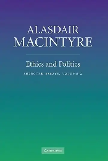 Cover of Ethics and Politics