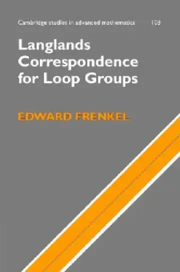 Cover of Langlands Correspondence for Loop Groups