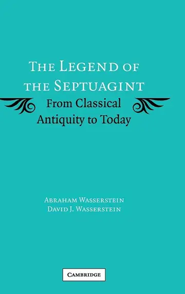 Cover of The Legend of the Septuagint