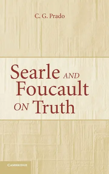 Cover of Searle and Foucault on Truth