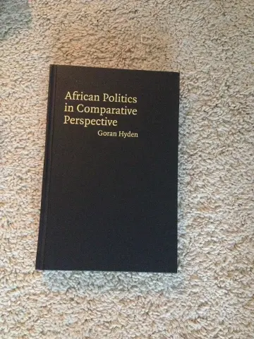 Cover of African Politics in Comparative Perspective