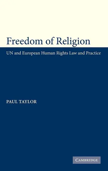 Cover of Freedom of Religion