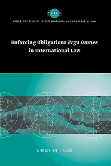Cover of Enforcing Obligations Erga Omnes in International Law