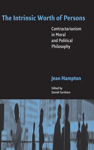 Cover of The Intrinsic Worth of Persons