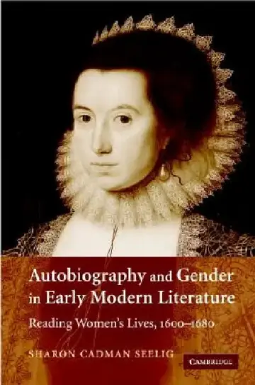 Cover of Autobiography and Gender in Early Modern Literature