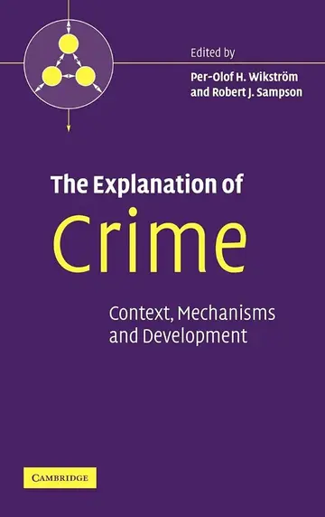 Cover of The Explanation of Crime