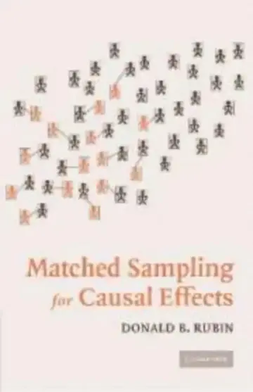Cover of Matched Sampling for Causal Effects