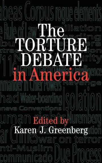 Cover of The Torture Debate in America