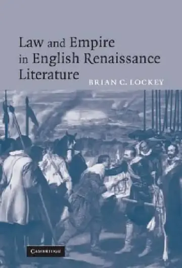 Cover of Law and Empire in English Renaissance Literature