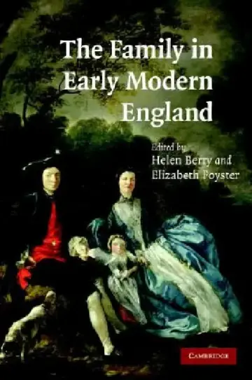 Cover of The Family in Early Modern England