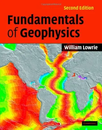 Cover of Fundamentals of Geophysics