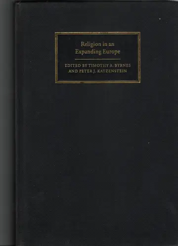 Cover of Religion in an Expanding Europe