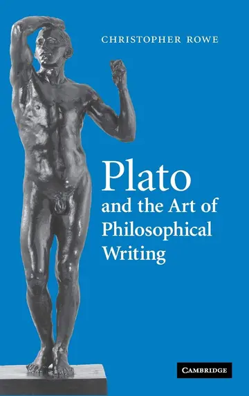 Cover of Plato and the Art of Philosophical Writing