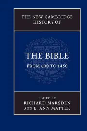 Cover of The New Cambridge History of the Bible