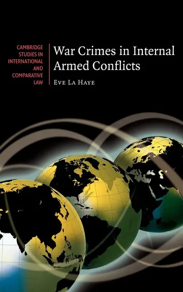 Cover of War Crimes in Internal Armed Conflicts