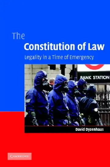Cover of The Constitution of Law