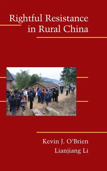 Cover of Rightful Resistance in Rural China
