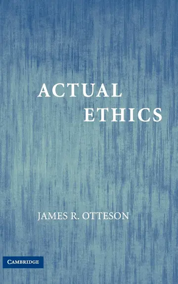 Cover of Actual Ethics