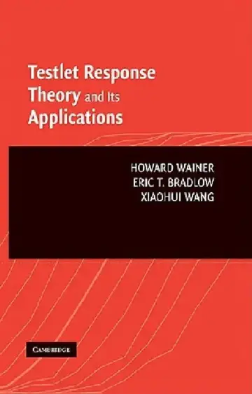 Cover of Testlet Theory Applications