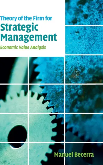 Cover of Theory of the Firm for Strategic Management