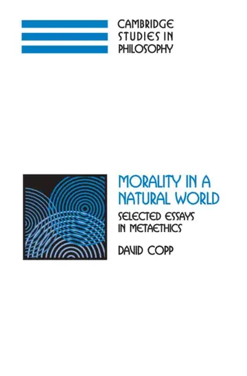 Cover of Morality in a Natural World