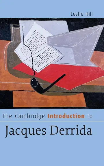 Cover of The Cambridge Introduction to Jacques Derrida