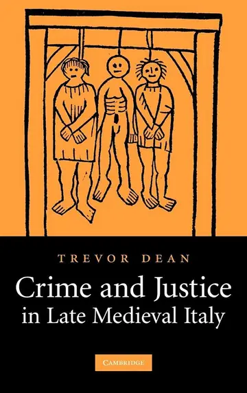 Cover of Crime and Justice in Late Medieval Italy